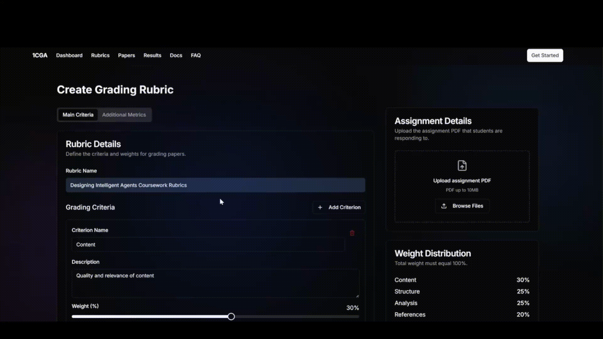 One Click to Grade Them All