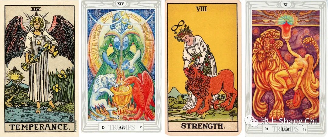 Image: Comparison of cards in the same position